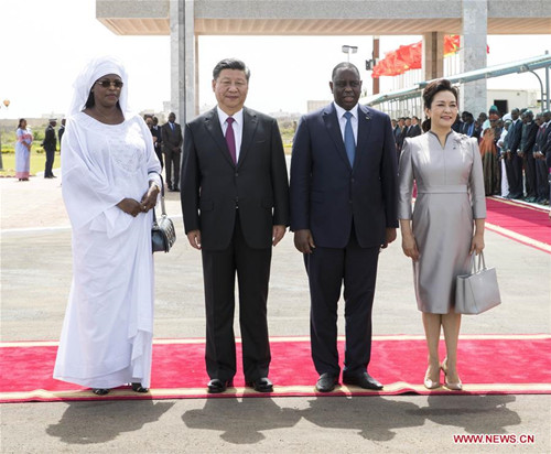 Chinese President Xi Arrives in Senegal for State Visit